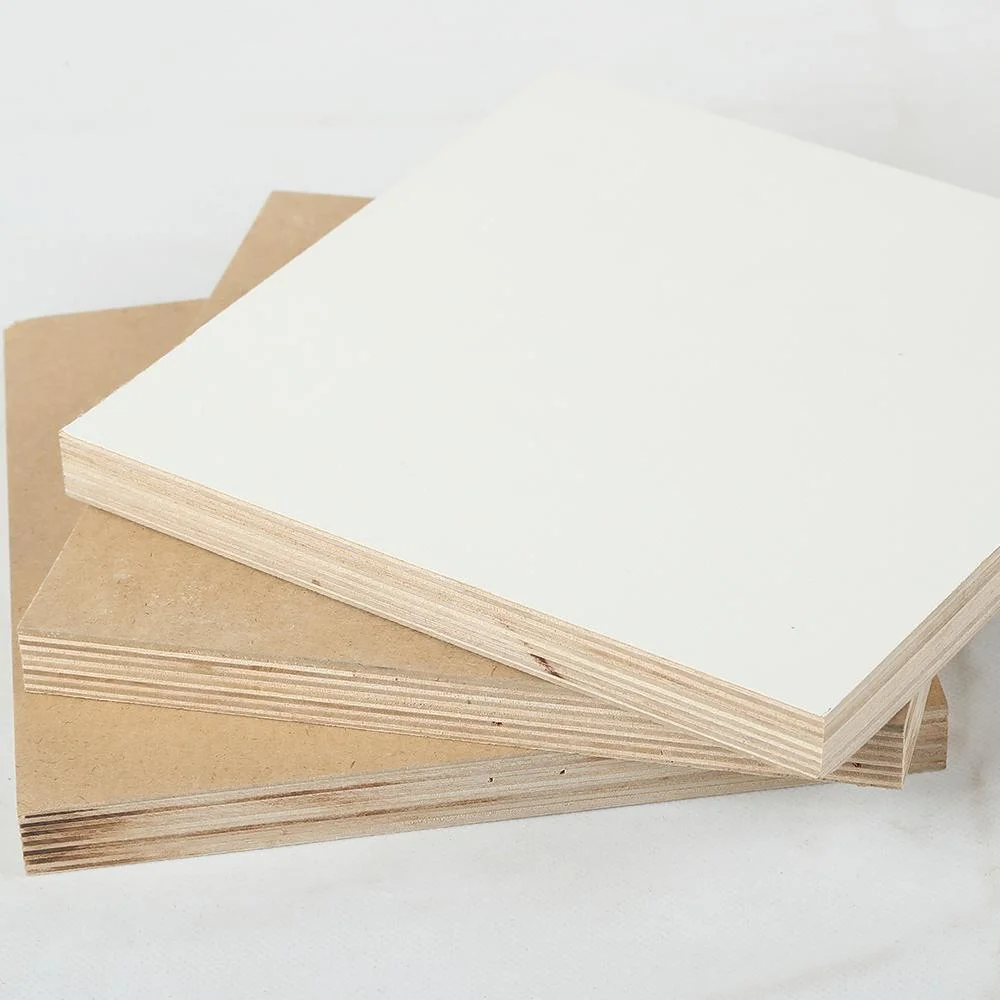 High Quality 18mm Melamine Laminated Plywood Sheet 4X8 Commercial with Cheap Price